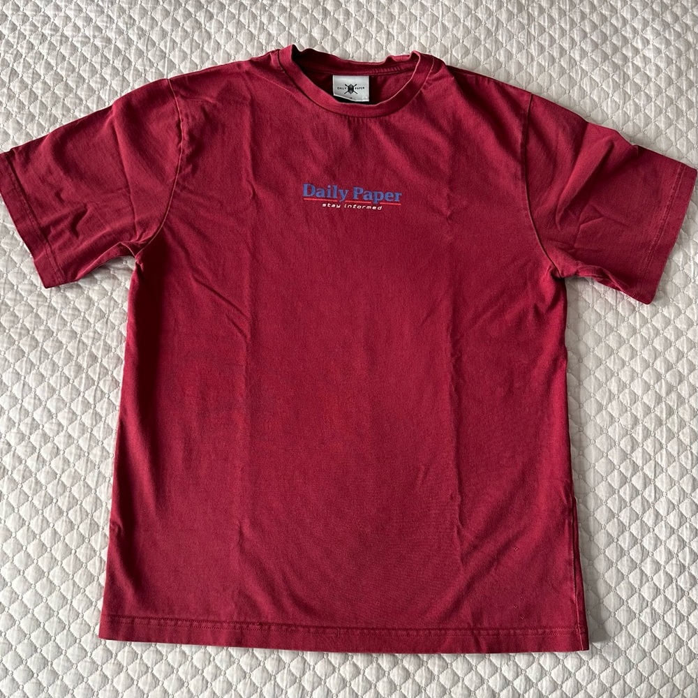 Daily Paper Streetwear Deadstock Red T-Shirt
